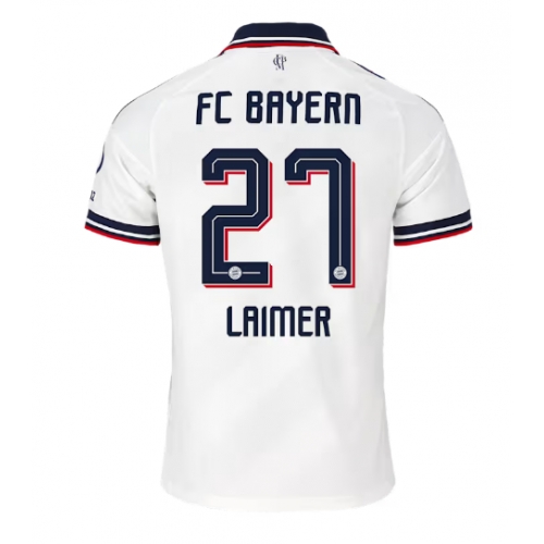 Bayern Munich Konrad Laimer #27 Maglia Gara Trasferta Repliche 2026-27 Maniche Corte Bayern Munich Konrad Laimer #27 Maglia Gara Trasferta Repliche 2026-27 Maniche Corte